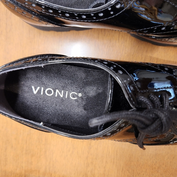 Vionic Womens Charm Alfina oxford Comfort Lace Up Loafers Women's size 6 - Picture 2 of 7